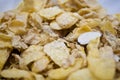 Almond Cornflake Cereal Royalty Free Stock Photo