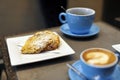 Almond croissant