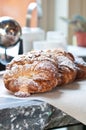 Almond croissant