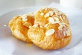 Almond croissant