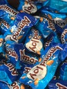 Almond Joy Singles Candy for sale at a general store Royalty Free Stock Photo