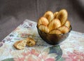 Almond madeleines cookies