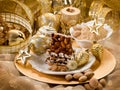 Almond nougat brittle Royalty Free Stock Photo