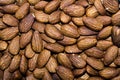 Almond nuts background Royalty Free Stock Photo
