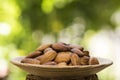 Almond seeds have medicinal properties.