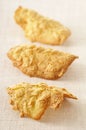 Almond tuile biscuits Royalty Free Stock Photo