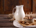 Almond vegetable milk