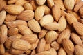 Almonds Background