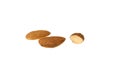 Almonds calories Royalty Free Stock Photo