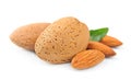 Almonds nuts Royalty Free Stock Photo