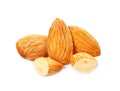 Almonds nuts Royalty Free Stock Photo