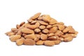 Almonds pile