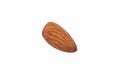 almonds on the white background Royalty Free Stock Photo
