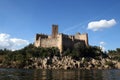 Almourol castle Royalty Free Stock Photo