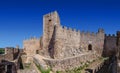 Almourol, Portugal - Castle of Almourol, an iconic Knights Templar fortress Royalty Free Stock Photo