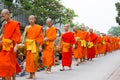 Alms Giving Ceremony in Luang Prabang, Laos