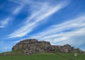 Almscliffe Crag in Wharfedale Royalty Free Stock Photo