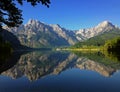 Almsee near Gruenau in the Salzkammergut