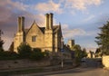 Almshouses and Church at Chipping Campden, Cotswolds, Gloucestershire, England