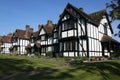 Almshouses terraced cottages tring hertfordshire Royalty Free Stock Photo