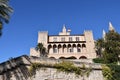 Almudaina Palace in Palma de Mallorca Royalty Free Stock Photo