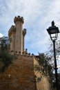 Almudaina Palace in Palma de Mallorca Royalty Free Stock Photo