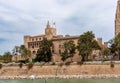 Almudaina Palace in Palma de Mallorca - Balearic Islands, Spain Royalty Free Stock Photo