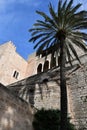 Almudaina Palace in Palma de Mallorca Royalty Free Stock Photo