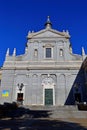 Almudena Cathedral Catedral de Santa Maria la Real de la Almudenaon on the other side of the Royal Palace in Madrid,