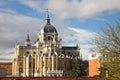 Almudena cathedral, Madrid Royalty Free Stock Photo