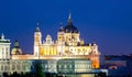 Almudena Cathedral, Madrid, Spain. Royalty Free Stock Photo