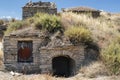 Almudevar (Aragon, Spain): bodegas Royalty Free Stock Photo