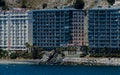 ALMUNECAR, SPAIN - JUNE 8, 2018 View of the tourist town of Almunecar on the Costa Tropical in Spain