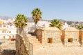 ALMUNECAR, SPAIN - 02 MARCH 2022 Castillo de San Miguel, a castle located in Almunecar, in the province of Granada, Spain. The