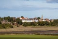 ALNMOUTH, NORTHUMBERLAND/UK - AUGUST 18 : View of Alnmouth villa Royalty Free Stock Photo