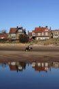 Alnmouth Relflections Royalty Free Stock Photo