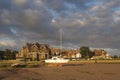 Alnmouth sunset Royalty Free Stock Photo