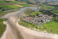 Alnmouth View Royalty Free Stock Photo