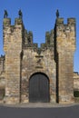 Alnwick Castle - Northumberland - England Royalty Free Stock Photo
