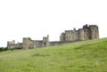 Alnwick Castle view from the base of the Hill 2 Royalty Free Stock Photo
