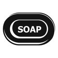 Aloe soap icon, simple style