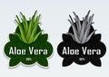 Aloe Vera 100% Seal Sticker