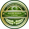 Aloe Vera Cream Natural Moisturizer Product Label