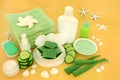 Aloe Vera Herb & Cucumber Skin Care Beauty Treatment