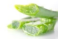 Aloe vera is a gelatinous substance obtained from a kind of aloe