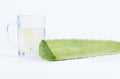 Aloe Vera on isloaled white background