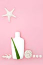 Aloe Vera Moisturiser for Healthy Radiant Skin Royalty Free Stock Photo