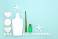 Aloe Vera Moisturiser for Holiday Skincare Royalty Free Stock Photo