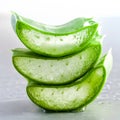 Aloe Vera slice natural spas ingredients for skin care .