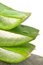 Aloe vera slices